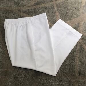 3/$10 Alfred Dunner White Slacks